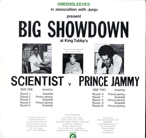 SCIENTIST VS PRINCE JAMMY [Big Showdown 1980]