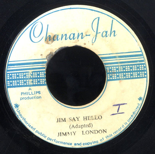 JIMMY LONDON  [Peggy My Love / Jim Say Hello]