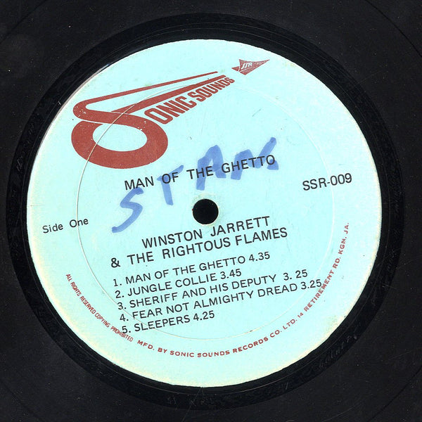WINSTON JARRETT & RIGHTOUS FLAMES [Man Of The Ghetto]