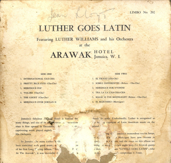 LUTHER WILIAMS [Luther Goes Latin]