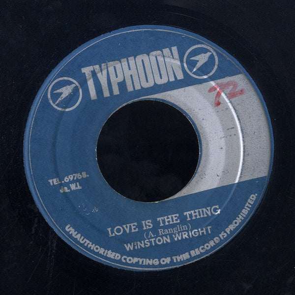 SAMUEL THE FIRST WITH THE TYPHOON ALL STARS /WINSTON WRIGHT [Leap Year / Love Is The Thing]
