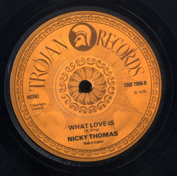 NICKY THOMAS [London / What Love Is ]