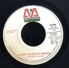 DELROY WILSON [A Got To See My Woman]