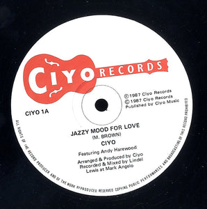 CIYO FEAT. ANDY HAREWOOD [Jazzy Mood For Love / Ciyo's Mood]