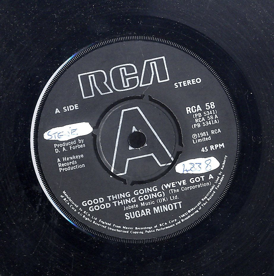 SUGAR MINOTT / DESI ROOTS [Good Thing Going / Hung Up]