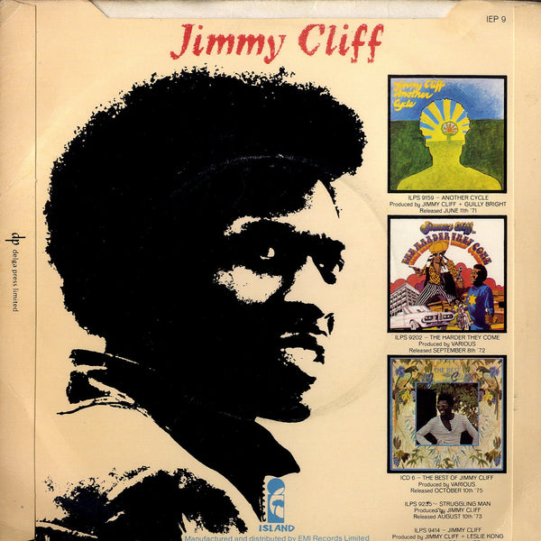JIMMY CLIFF [Wild World. Harder They Come / You Can Get If You Really Want. Wonderful World Beautiful People.]