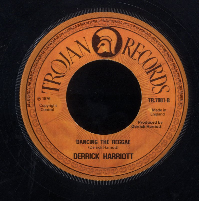 DERRICK HARRIOTT [Dancing The Reggae / Why Do Fools Fall In Love ]