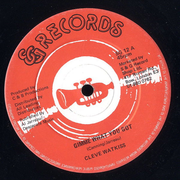 CLEVE WATKISS [Gimme What You Got]
