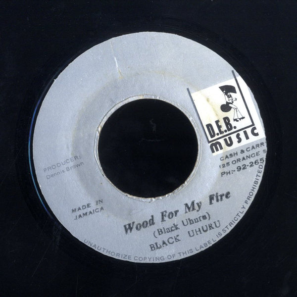 BLACK UHURU / DEB PLAYERS [Wood For My Fire / Melodica Version]