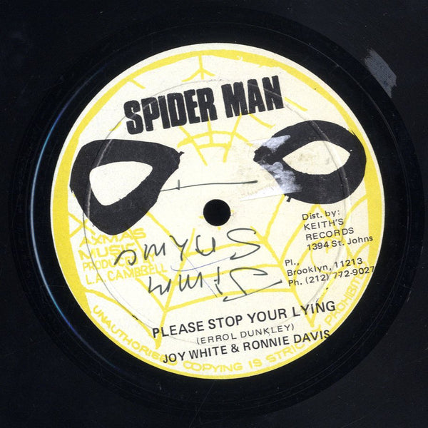 JOY WHITE & RONNIE DAVIS [Please Stop Your Lying]