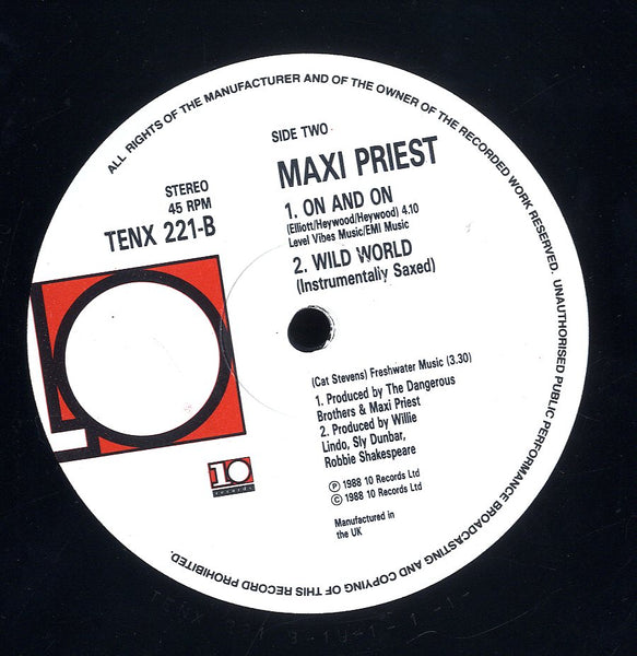 MAXI PRIEST [Wild World / On And On]