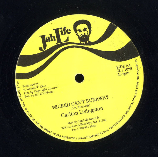 CARLTON LIVINGSTON / TERENCE SMITH&CASSETTE&TAPE [Wicked  Can't Runaway / V I B]