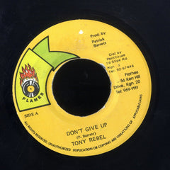 TONY REBEL [Don't Give Up]