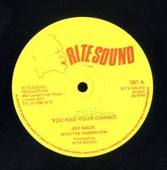 JOY MACK WITH THE CHOSEN FEW [You Had Your Chance]