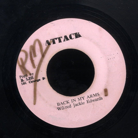 WILFRED JACKIE EDWARDS / KING TUBBY'S & THE AGROVATORS [Back In My Arms /  The King Forward On The Tracks]