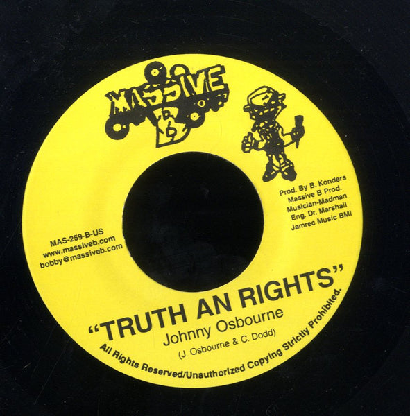 JOHNNY OSBOURNE & BURRO BANTON / JOHNNY OSBOURNE  [Truth / Truth And Rights]