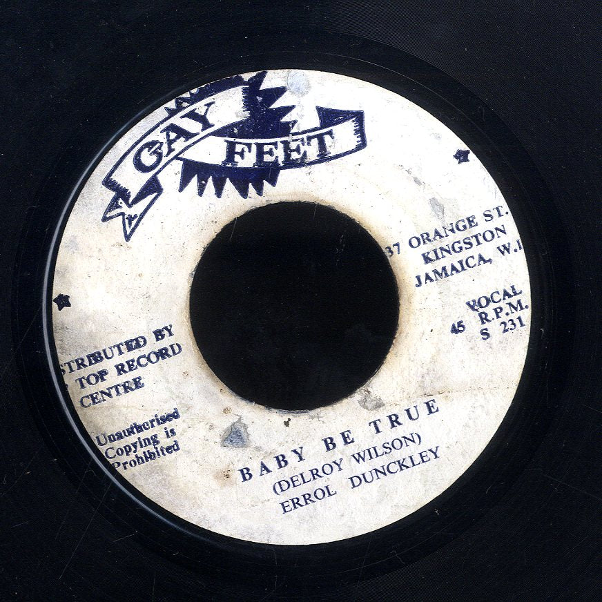 ERROL DUNKLEY  [Baby Be True / What's Your Mouse]