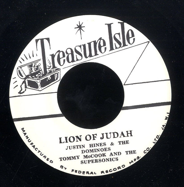 JUSTIN HINDS & THE DOMINOES / TOMMY MCCOOK & THE SUPERSONICS [Lion Of Judah / Danger Man - 007]