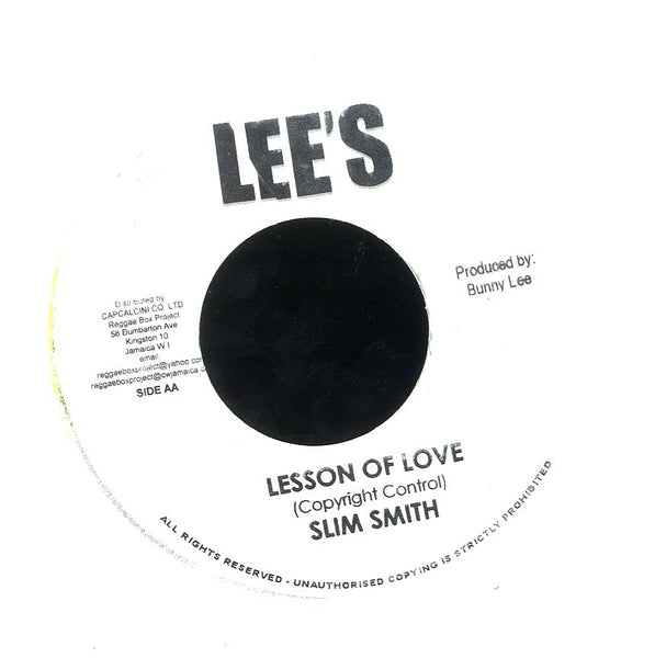 SLIM SMITH [Gipsy Woman /Lesson Of Love(Story Of Love) ]