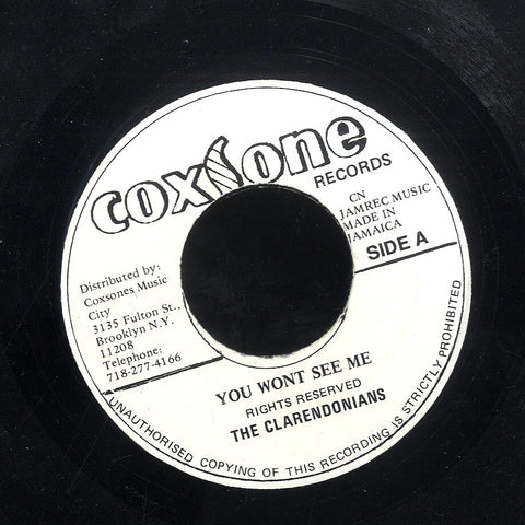 THE CLARENDONIANS  [You Won't See Me / Can't Keep Me Down]