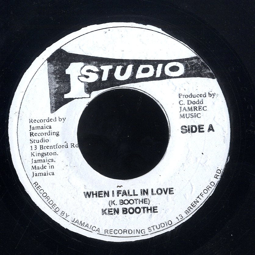 KEN BOOTHE / SOUL VENDORS [When I Fall In Love / When I Fall In Dub]