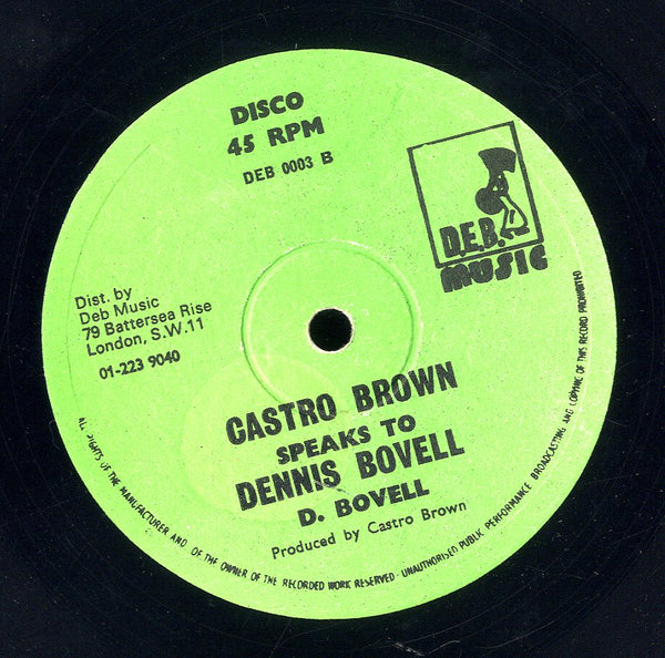 15 16 17 / DENNIS BOVELL [Emotion / Castro Brown Speak To Dennis Bovell]