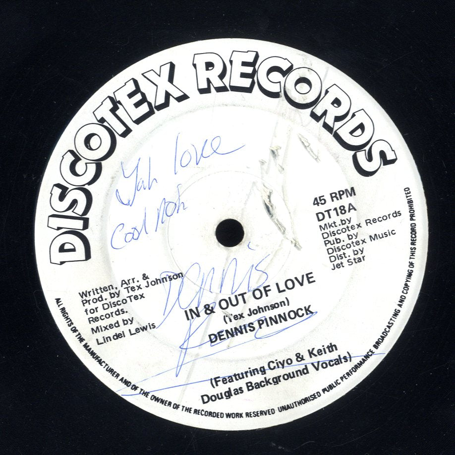 DENNIS PINNOCK [In & Out Of Love]