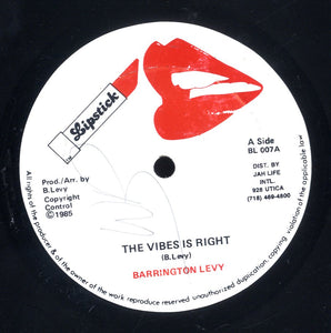 BARRINGTON LEVY [The Vibes Is Right]