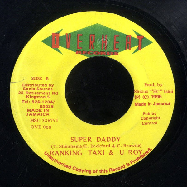 RANKING TAXI & U-ROY / RANKING TAXI & SHARON FORRESTER [Super Daddy / Hurricane Love]