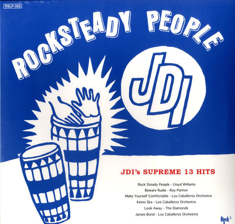 V.A. [Rocksteady People Jdi’s Supreme 13 Hits (Lp) ※ジャケット・ダメージ]