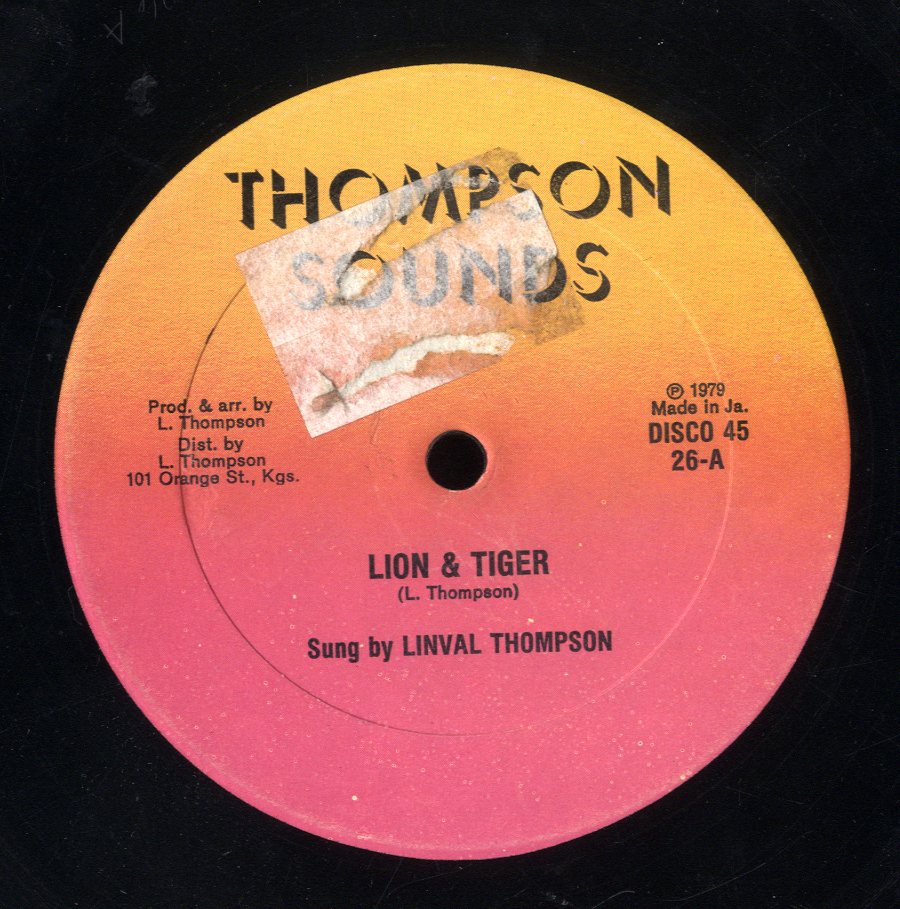 LINVAL THOMPSON / TRINITY [Lion & Tiger /  Lovin' You Girl]