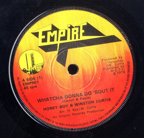 HONEY BOY & WINSTON CURTIS / JOHNNY MAHONEY [Whatcha Gonna Do Bout It / Clasicalitainious]