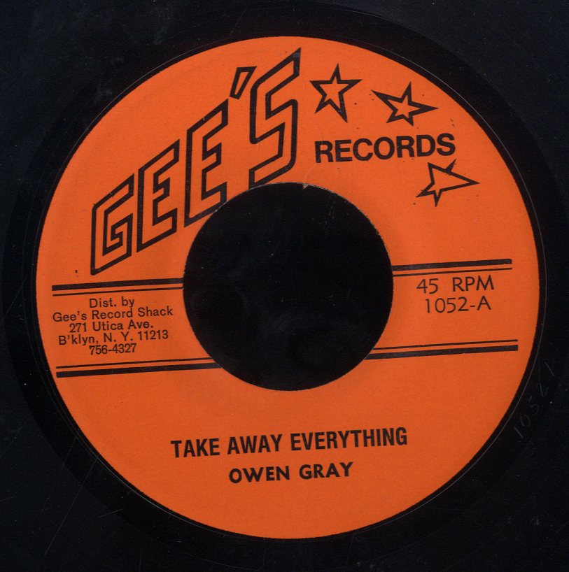 OWEN GRAY [Take Away Everything]