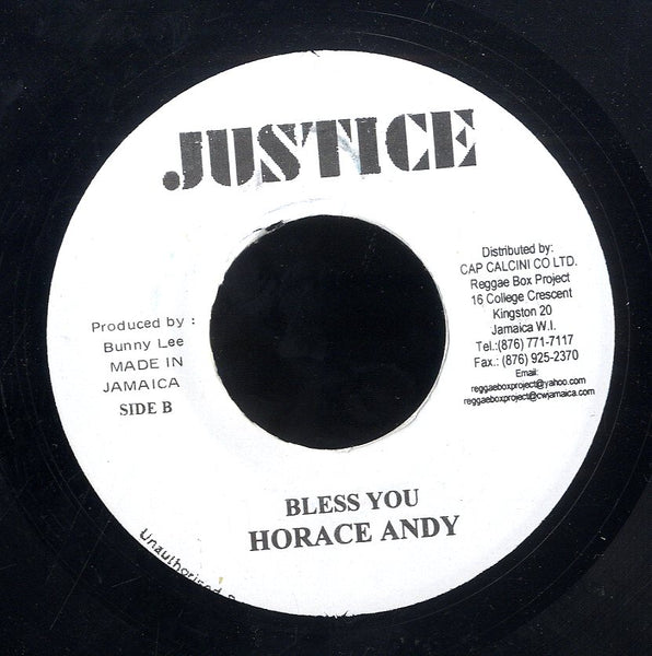 HORACE ANDY  [Ain't No Sunshine/ Bless You]
