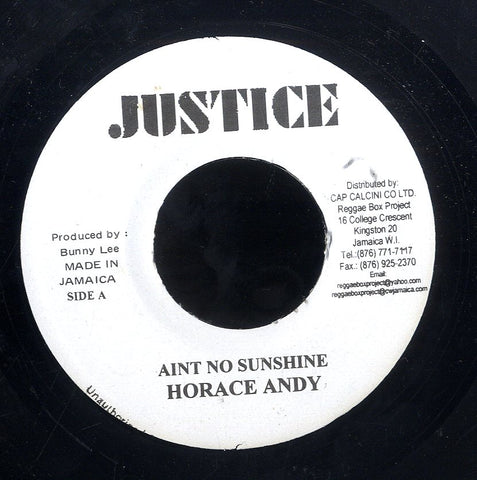 HORACE ANDY  [Ain't No Sunshine/ Bless You]