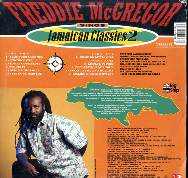 FREDDIE MCGREGOR [Sings Jamaican Classics 2]