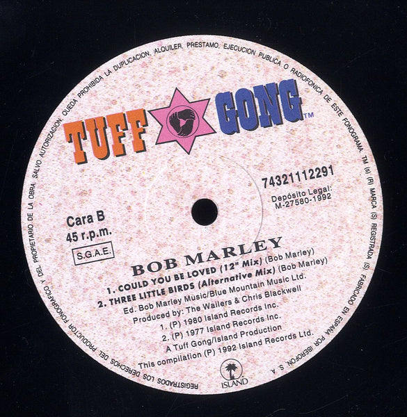 BOB MARLEY  [Iron Lion Zion 12 Mix. Smile Jamaica(Slow Cut) / Could Be Loved 12 Mix. Three Little Birds(Alternative Cut) ]