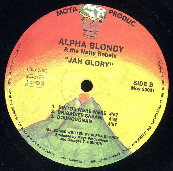 ALPHA BLONDY [Jah Glory]
