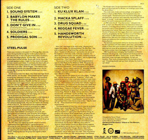 STEEL PULSE [Reggae Greats]