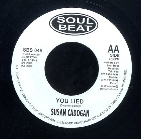 SUSAN CADGAN [You Lied / Everybody Loves Somebody]