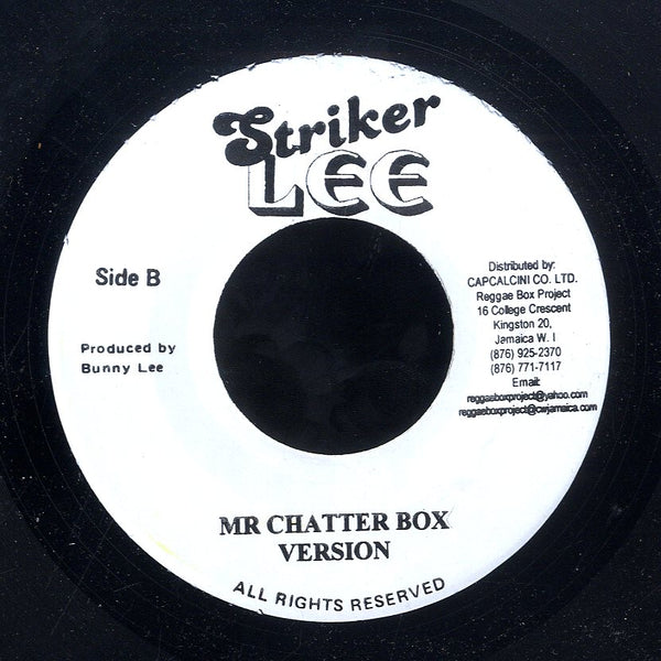 BOB MARLEY [Mr Chatter Box]