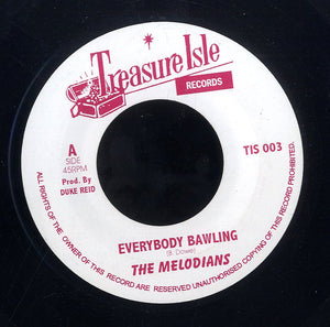 THE MELODIANS / U- ROY [Everybody Bawling]