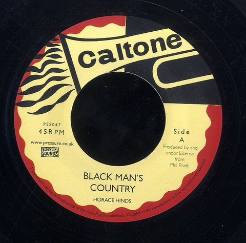HORACE HINDS / PETER AUSTIN [Black Man's Country / Time Is Getting Harder]