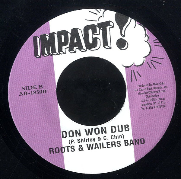 ROOTS & WAILERS BAND [Evil That You Do / Don Won Dub]