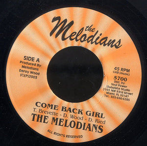 THE MELODIANS [Come Back Girl]