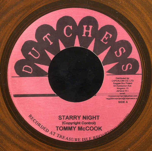 TONY & DENNIS / TOMMY MCCOOK [Folk Song / Starry Night]