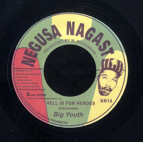BIG YOUTH [Hit The Road Jack / Hell Is For Heroes]