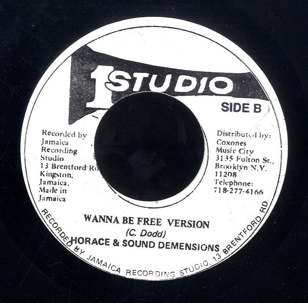 HORACE ANDY [Wanna Be Free]