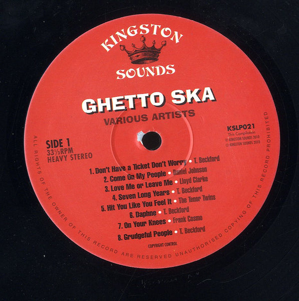 VA  T.BECKFORD . LLOYD CLARKE . DANIEL JOHNSHON .... [Ghetto Ska]