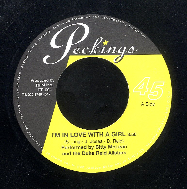 BITTY MCLEAN [I'm In Love With A Girl / Only You]